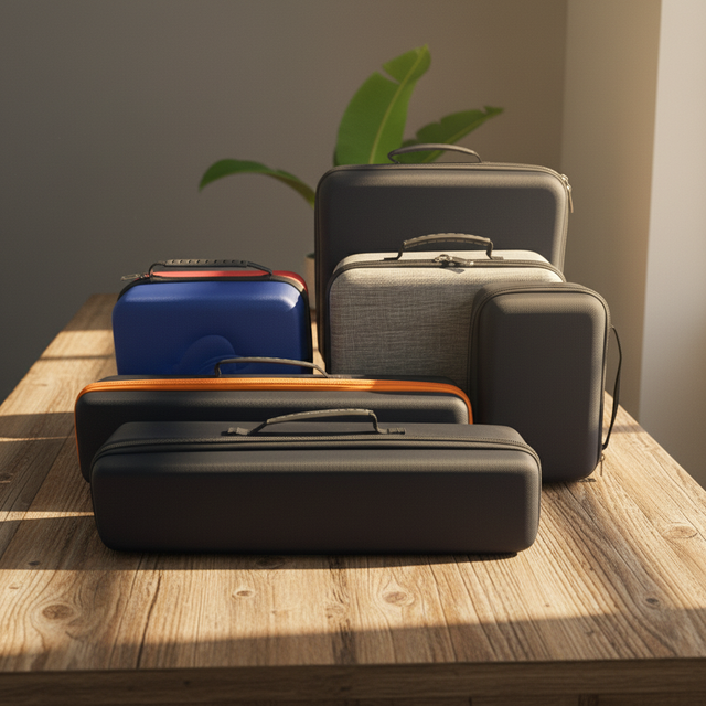 Portable Professional Manufacturer Customized EVA Molded Carry Case Waterproof Oxford Nylon Zipper Tool Storage Travel Case