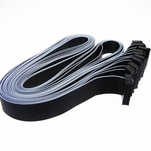 Kabel Idc Hitam Berkualitas Tinggi 28awg 16pin Pitch 1.00mm hingga 2.54mm Dengan Rakitan Konektor - Product Image 4