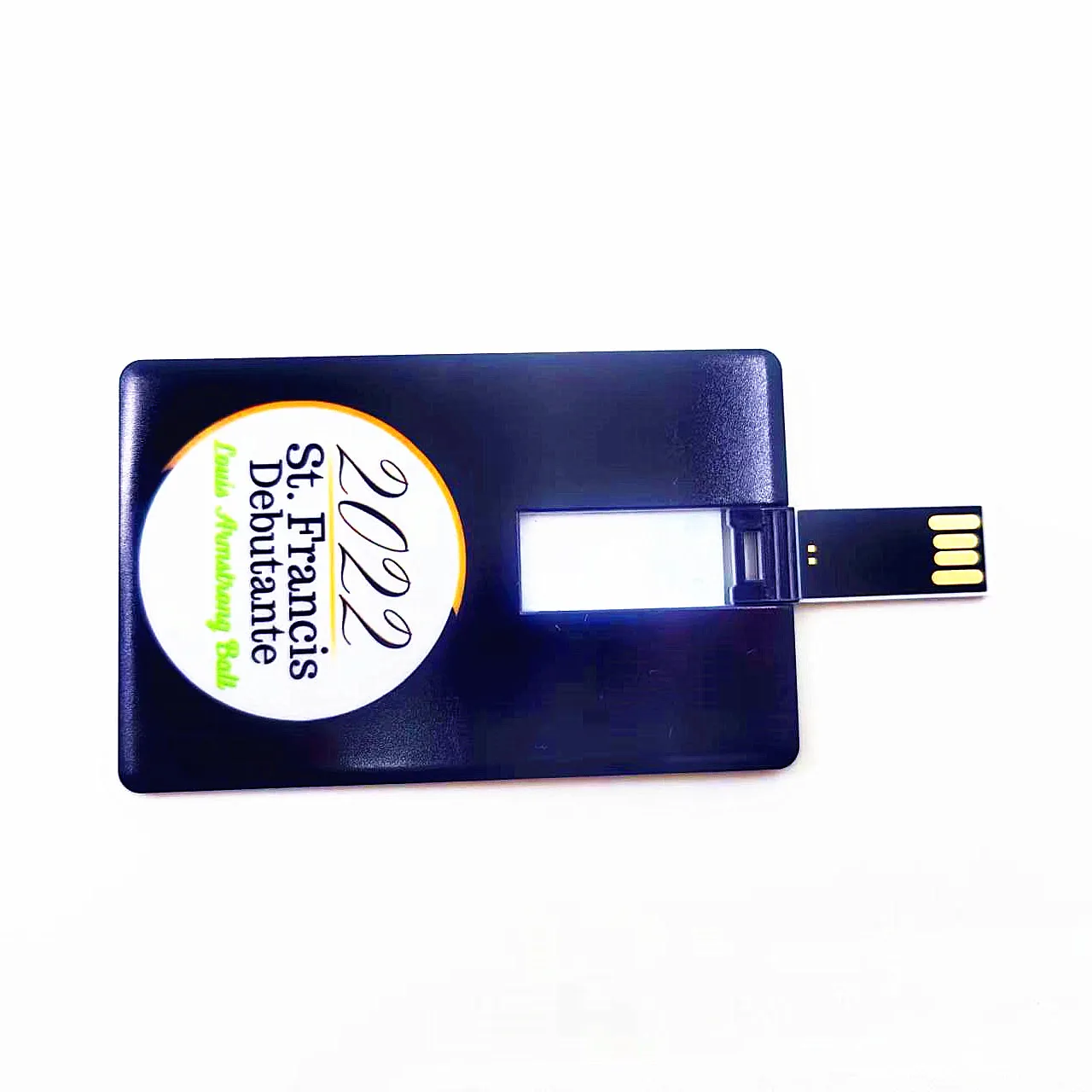 Custom Logo Pendrive 2.0 3.0 8GB 16GB 32GB 64GB Business Credit Card Shape USB Flash Drive USB Flash Card Pen Drive