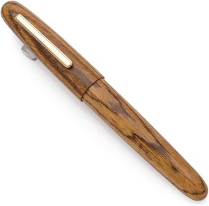 Penna stilografica 9056 Vintage in legno naturale JINHAO, penna a <span class=keywords><strong>inchiostro</strong></span> fatta a mano pennino pregiato con convertitore ricaricabile, perfetta per regalo Vintage - Product Image 3