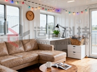 Maisons conteneurs préfabriquées Zaoye 20FT – Maison mobile double, portable et accessible pour événements – Conteneur habitable en vente