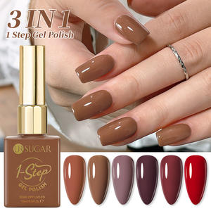 OEM de larga duración UV Gel Nail Art 3-en-1 Base Coat & Top Coat Polish TPO & HEMA Free <span class=keywords><strong>Nagellack</strong></span> Gel Nail Polish para uso en salón - Product Image 4