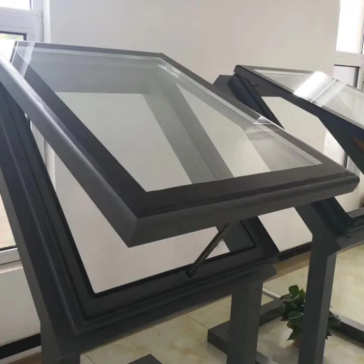 Double Glazed Low E glass skylight roof insulated glass