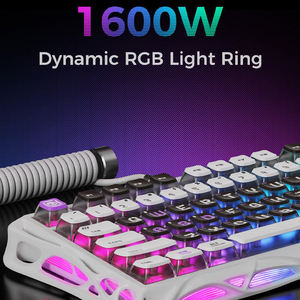 GravaStar V75 magnetic axis keyboard, all aluminum wired single mode gaming keyboard, RGB 8K report rate, no gray gray scale. - Product Image 3