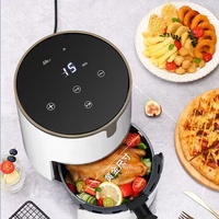 Friteuse à air domestique avec contrôle intelligent de la température, matériau antiadhésif de qualité alimentaire, mélange librement divers ingrédients