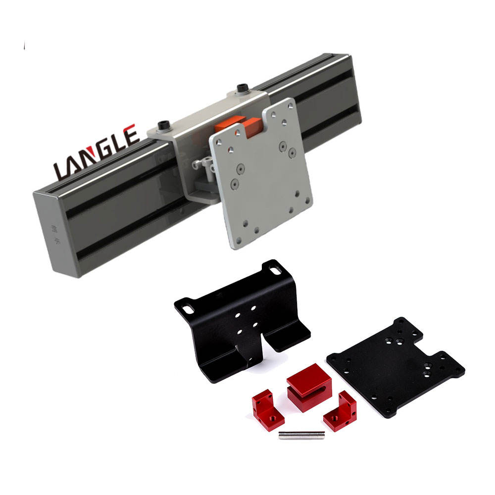 black three screen bracket