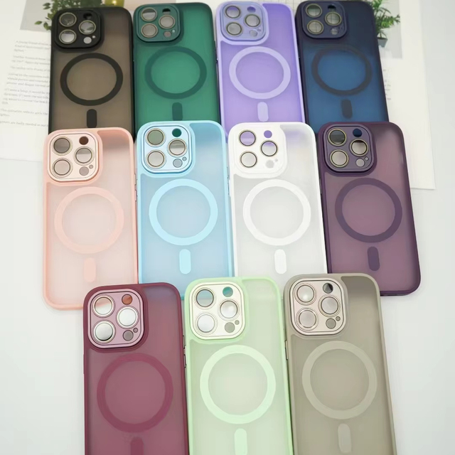 used for wireless charging magnetic phone case, multiple colors