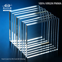 Plaque en acrylique optique coulée à haute transmission lumineuse (93%), résistante aux intempéries, transparente, en PMMA, pour fenêtre de toit, lucarne