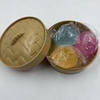 Lot de 3 jouets sensoriels lumineux mini-dumplings à presser, anti-stress, pour enfants de 5 à 7 ans, nouvelle arrivée