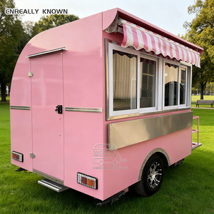 OEM High Quality Fast Cart Trailer With Water System Fried Chicken Mobile Food Truck For Sale In Stocked - Product Image 1