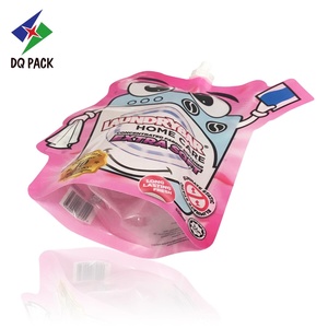 DQ PACK Bolsa de embalagem para embalagem de embalagem de líquido e recheio com impressão personalizada, saco de embalagem para amaciante de roupa e detergente - Product Image 5