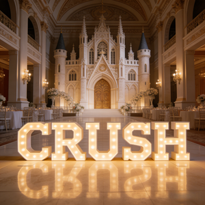 Luci LED Personalizzate Impermeabili per Esterni, Lettere e Numeri Luminosi per Decorazioni di Matrimoni e Feste - Product Image 4