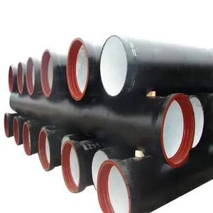 Zement auskleidung 150mm 800mm Rohr aus duktilem Eisen pn40 DI Rohr K7 K9 ISO2531 Rohr aus duktilem Gusseisen