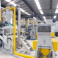 Machine de recyclage de plastique en aluminium à taux de séparation élevé, Machine de recyclage de feuille acc