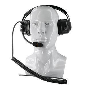 Auriculares Profesionales con Cancelación Activa de Ruido (ANC) de 24dB, Función PTT para Uso de Seguridad, Compatibles con Walkie Talkies - Product Image 1