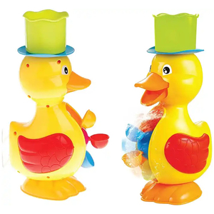 Unisex ซิลิโคนลอย<span class=keywords><strong>เป็ด</strong></span>ของเล่นเด็กสนุกเกมน้ําเด็กล้อและสเปรย์สไตล์ของเล่นสําหรับเด็ก - Product Image 4