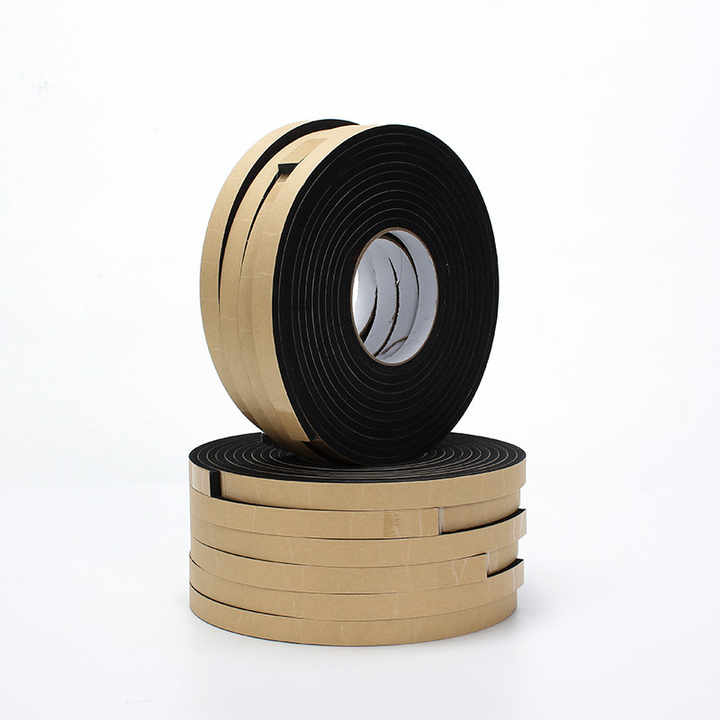 Black Buffer Anti-Slip Car Foam Glue Anti-Noise Door and Window Sponge ...