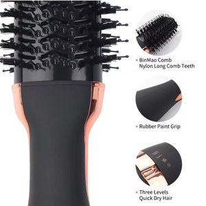 Secador de Cabello Eléctrico de Aire Caliente, Cepillo Alisador y Secador de Pelo 3 en 1 - Product Image 3