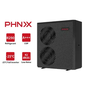 PHNIX R290 CE KeyMark MCS Heat Pump Air To Water Heat Pump For European Market Full Inverter Cooling And Heating Water Heater