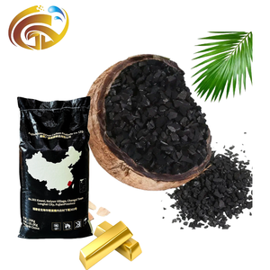 ग्युआन कोयला आधारित एए गुणवत्ता 6 12 जाल सक्रिय कार्बन उच्च अवशोषण शक्ति 98% सोने के लिए शुद्ध कस्टम बड़ी क्षमता - Product Image 2