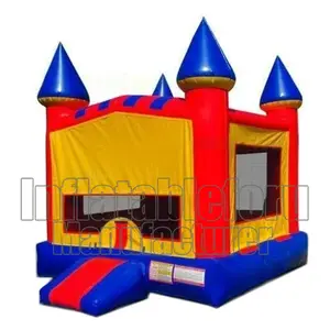 4x4m Customize Toddler Bounce House with blower Mini Inflatable Bouncy Castle for Rental Air Blower, Repair Kits