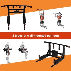 Ventes directes d'usine de haute qualité tige de porte murale support de sac de sable barre horizontale et barre parallèle équipement de fitness pull-up Fitness - Product Image 4