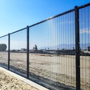 Panneaux de clôture en treillis soudé galvanisé <span class=keywords><strong>haute</strong></span> <span class=keywords><strong>sécurité</strong></span> 358 à vue dégagée - Système de clôture anti-vandalisme et anti-coupe - Product Image 5