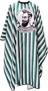 Capes de barbier en plastique imperméables de haute qualité pour écharpes de coiffure professionnelles de salon de coiffure - Product Image 3