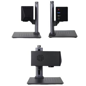 เครื่องยิงเลเซอร์ไฟเบอร์ UV รุ่น Hualong MINI น้ำหนักเบาเพียง 8.5 กก. ความละเอียด 4K HD รองรับไฟล์ DXF/AI สำหรับงานแกะสลักโลหะ พลาสติก หนัง ไม้เคลือบสี ความเร็วสูง - Product Image 2