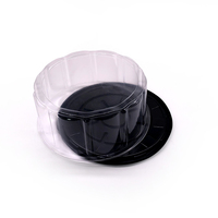 Emballage à couvercle transparent complet Boîte à gâteaux Boîte d'emballage suisse transparente