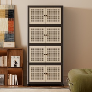 <span class=keywords><strong>Lener</strong></span> MM--9699 4-Schichtiger Rechteckiger Kleiderorganizer im Japanischen Stil aus Kunststoff für Wohnzimmer und Kinderschrank - Product Image 1