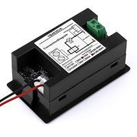 Voltmètre numérique AC 500V 100A, ampèremètre, panneau LED 2 en 1, multimètre, testeur de tension et d'ampérage à 2 fils