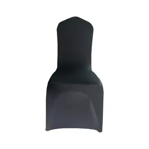 100pcs/lot Wholesale Black Spandex Chair Cover