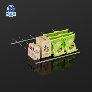Rak <span class=keywords><strong>Display</strong></span> berdiri baja antikarat, rak pemisah rangka antiatas dan penyangga minuman - Product Image 4