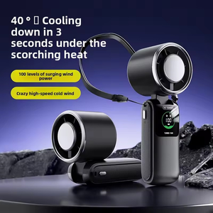 Mutil Colors High Speed 100 Speed Adjustable Portable Folding Turbo <strong>Fan</strong> Small <strong>air</strong> <strong>Conditioning</strong> Super Power Turbo <strong>Fan</strong> - Product Image 5