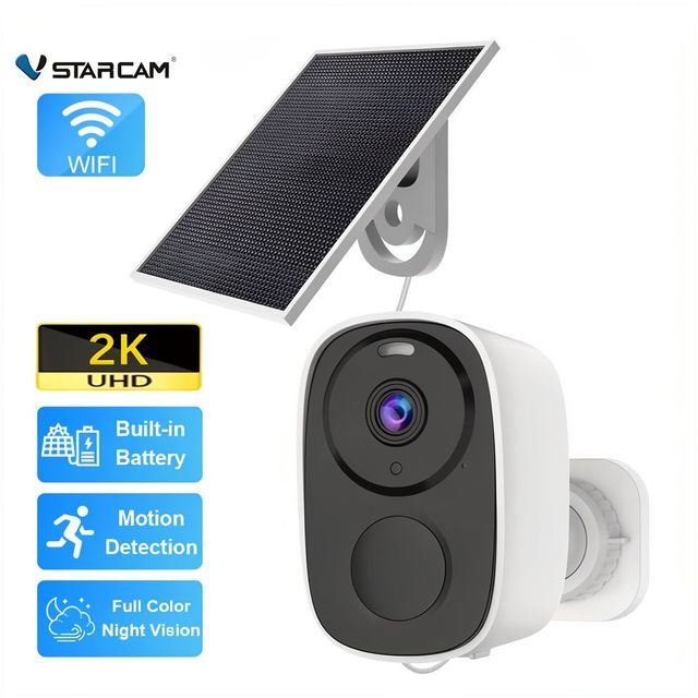 CB54-TZ New Arrival Hot-TZ Solar Panel PIR Wifi Camera with Battery 5000mAh Security Cameras