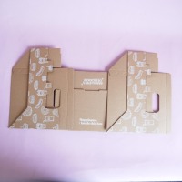 Boîte à rabat en papier Holidaypac en gros, boîte de présentation pour chocolats de fête, plateau de traiteur, emballage alimentaire