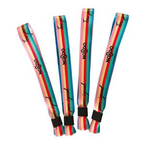 Bracelets en tissu personnalisés pour événements et festivals, bracelets tissés personnalisés - Product Image 2