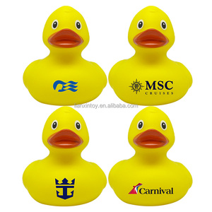 Biểu tượng tùy chỉnh Hoàng Gia Caribbean Carnival Cruise Tàu vịt PVC 5 cm cao su vịt Trinh Nữ số lượng lớn in bồn tắm đồ chơi - Product Image 5