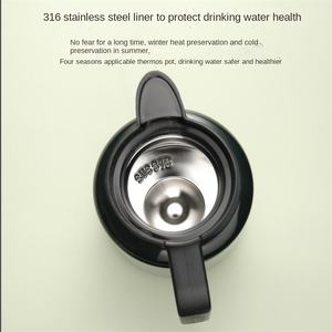 Théière isotherme Huaya en acier inoxydable 316, grande capacité, affichage de la température, design moderne et simple, indépendante - Product Image 4