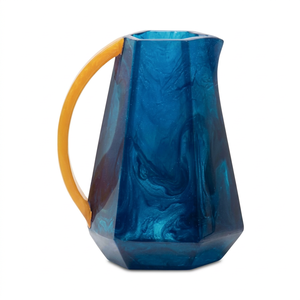 Resin Water Pitcher Jug Modern Luxury Style Durable Eco-Friendly Dishwasher Safe Customizable for Home Hotel Restaurant By Fci - Product Image 1