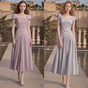 Bettergirl 2026 Nouvelle robe longue plissée rose de <span class=keywords><strong>marque</strong></span> vietnamienne de niche - Product Image 2