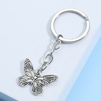 Date Creative Guyin en alliage de Zinc papillon printemps/été série porte-clés voiture suspendus accessoires usine directe en gros