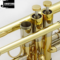 2023 Jingying Music Brass Wind,Imported Professional Brass Body Monel Piston JYTR-A698 Trumpet Heavy Model