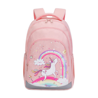Sacs d'école enfants filles sacs licorne sac à dos sacs tissu recyclé cravate teinture sacs à dos pour enfants nouveau produit 2024