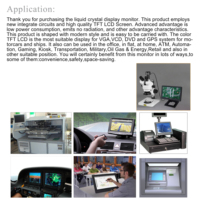 FEELWORLD FW101AHT 10.1" 1024x600 Industrial TFT LCD Touch Screen Monitor with HDMI VGA AV Inputs OEM Factory Direct Bulk Order