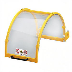 Protección para Tornos Fervi con Pantalla de Lexan, Estructura de Acero, Protector de Seguridad para Máquinas de Metalurgia - Product Image 2