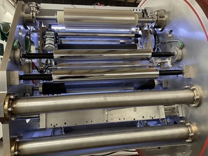 Machine de métallisation / de revêtement PVD / Ligne de production de revêtement de fil métallique pour film plastique avec pompe PLC (Brevetée) - Product Image 5