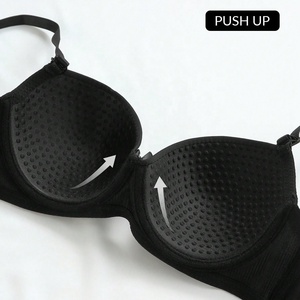 Ensemble de soutien-gorge push-up uni confortable et sexy pour femmes - Product Image 5