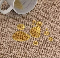 Natürlicher Flachs-Leinen-Teppich mit Textur, Superabsorbierend, Rutschfest, Schnelltrocknend, Wasserdicht, Fell-Optik, Geometrisches Muster, Bedruckt, Wohndekoration